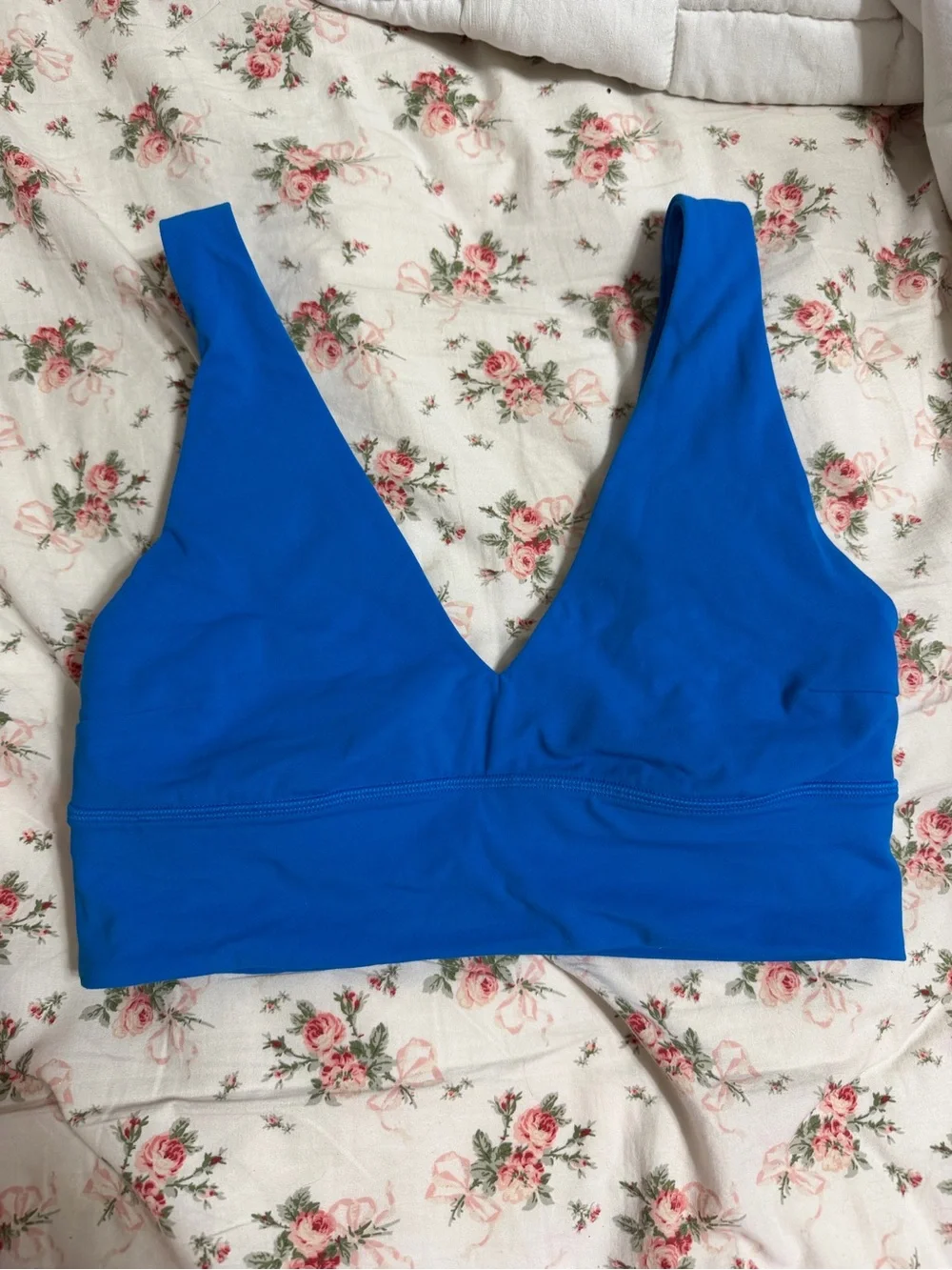 lululemon athletica Bright Blue Sports Bra